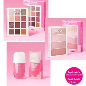 Pop Beauty - Lightshow Eyeshadow Palette & Prismatic Pop Palette & Plump Pout